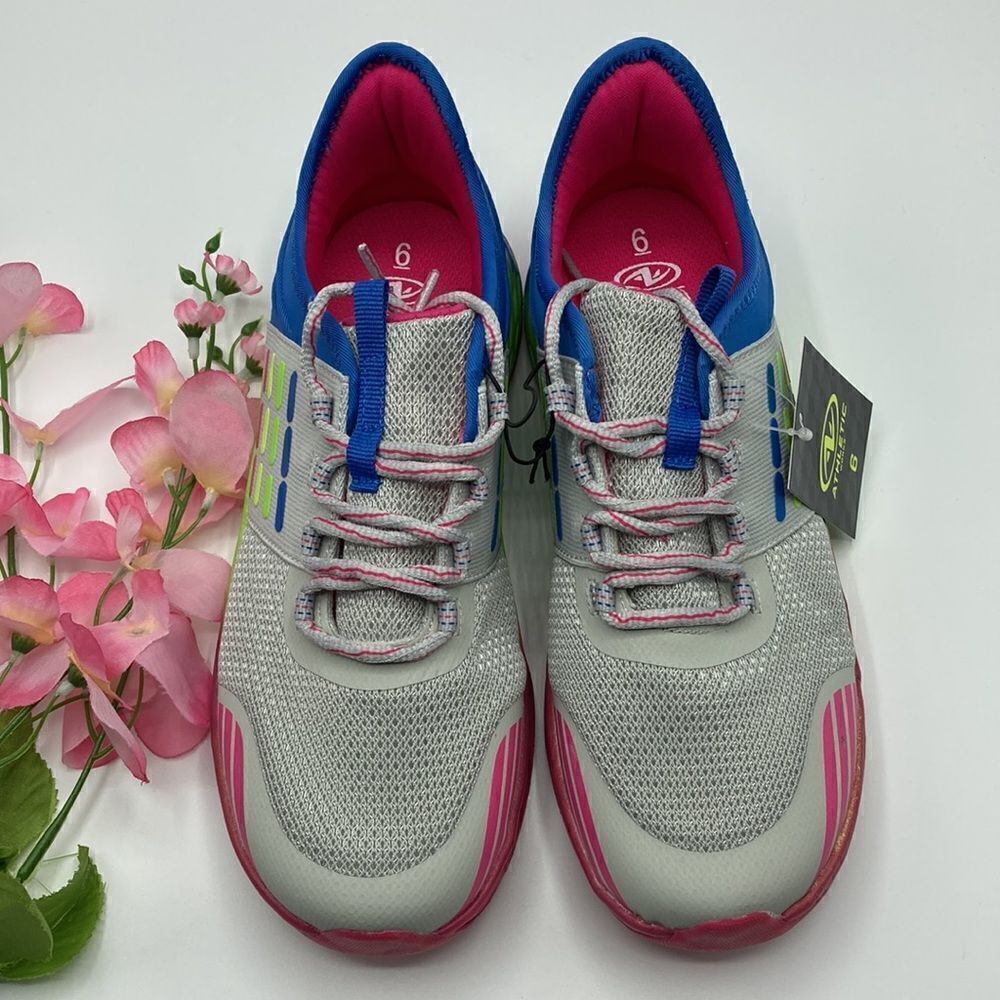 Big Girls Active Athletic Running Workout Sneakers Shoes Size 6